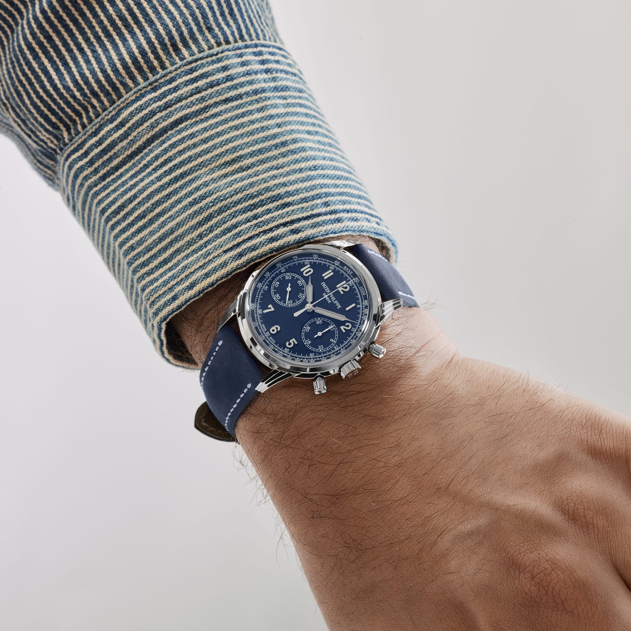 Patek Philippe Complications 5172G-001 Chronograph White Gold Blue Dial (2021)