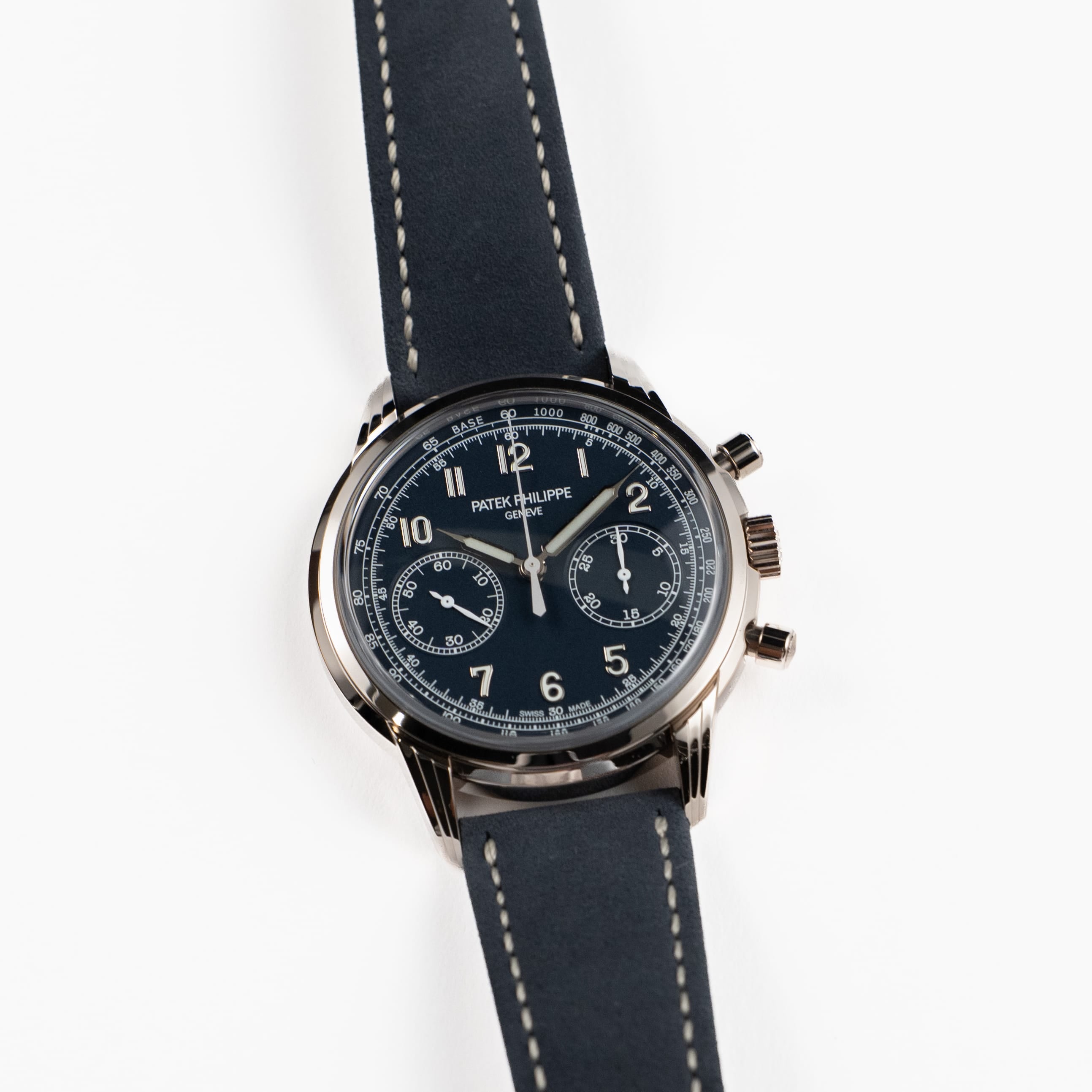 Patek Philippe Complications 5172G-001 Chronograph White Gold Blue Dial (2021)