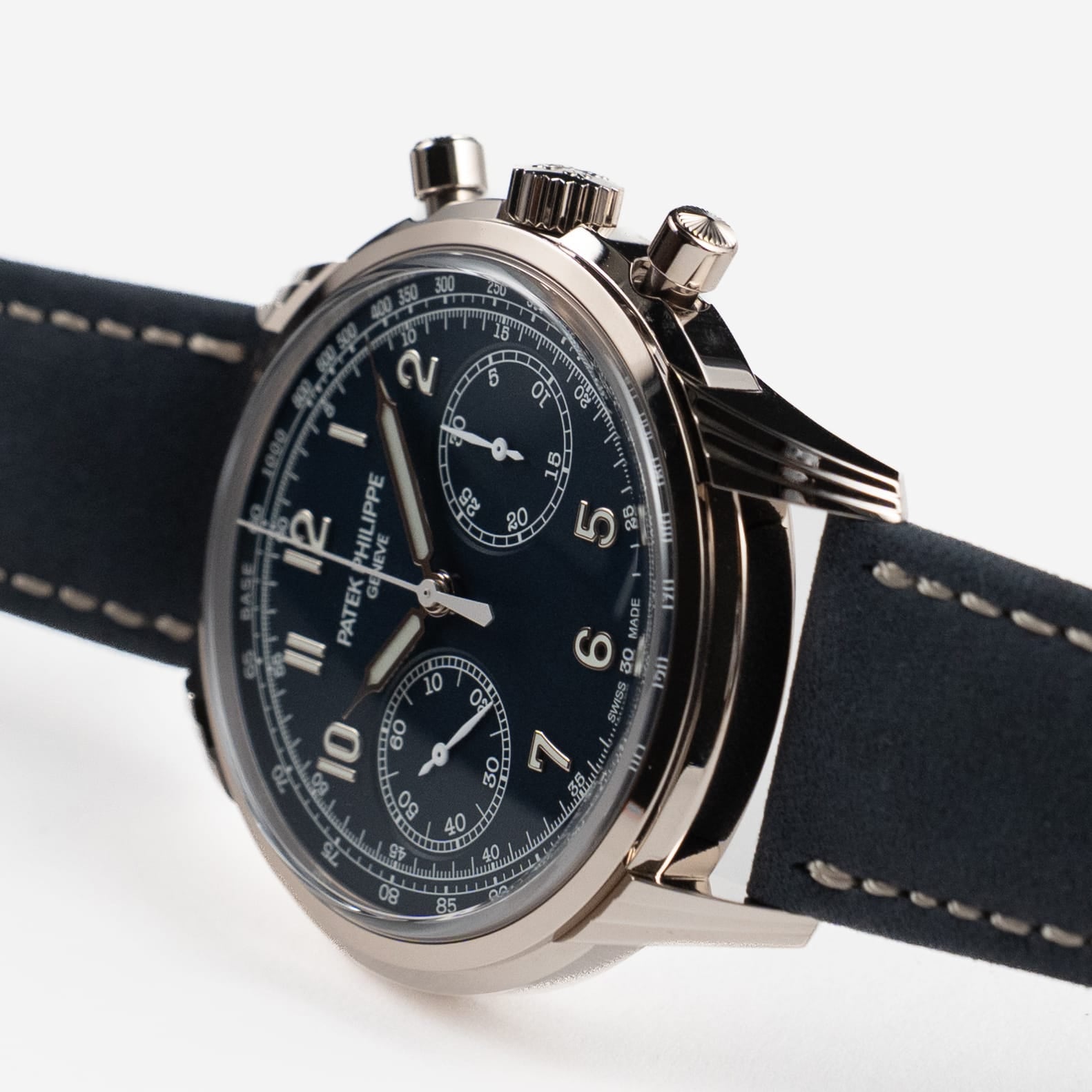 Patek Philippe Complications 5172G-001 Chronograph White Gold Blue Dial (2021)