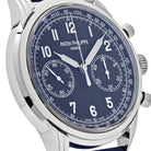 Patek Philippe Complications 5172G-001 Chronograph White Gold Blue Dial