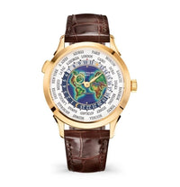 Thumbnail for Luxury Watch Patek Philippe Complications World Time Yellow Gold 5231J-001 Wrist Aficionado