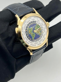 Thumbnail for Luxury Watch Patek Philippe Complications World Time Yellow Gold 5231J-001 Wrist Aficionado