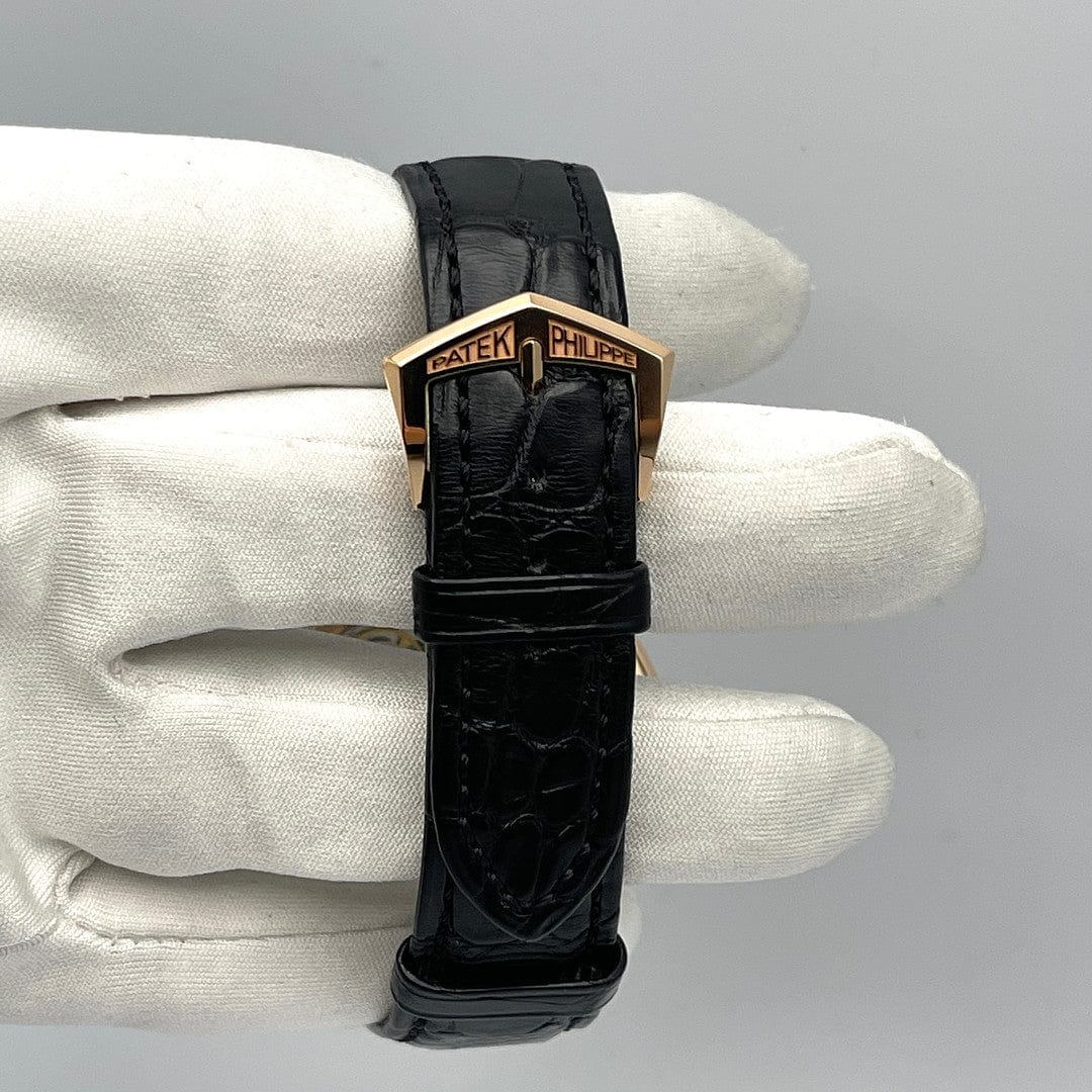 Luxury Watch Patek Philippe Annual Calendar Regulator Display Rose Gold 5235/50R-001 Wrist Aficionado