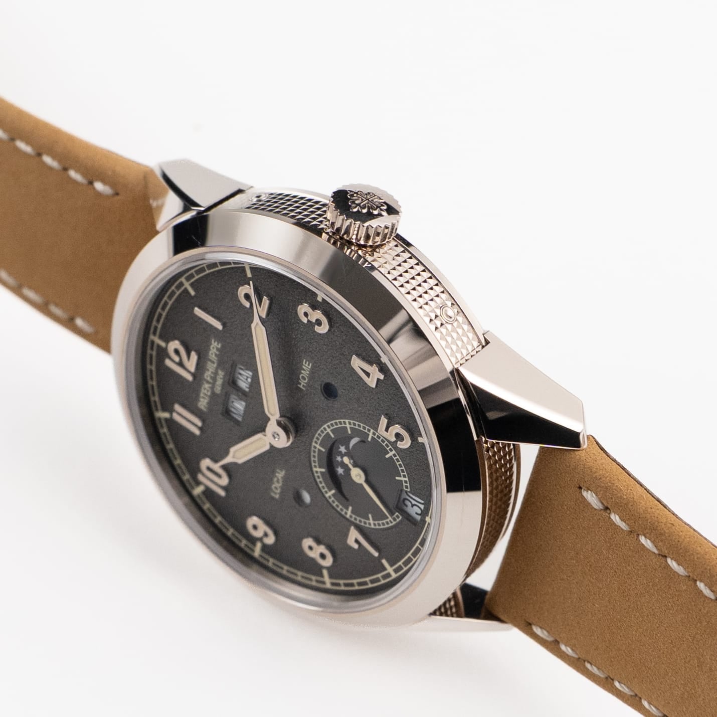 Patek Philippe Complications 5326G-001 Annual Calendar Travel Time White Gold Grey Dial (2025)