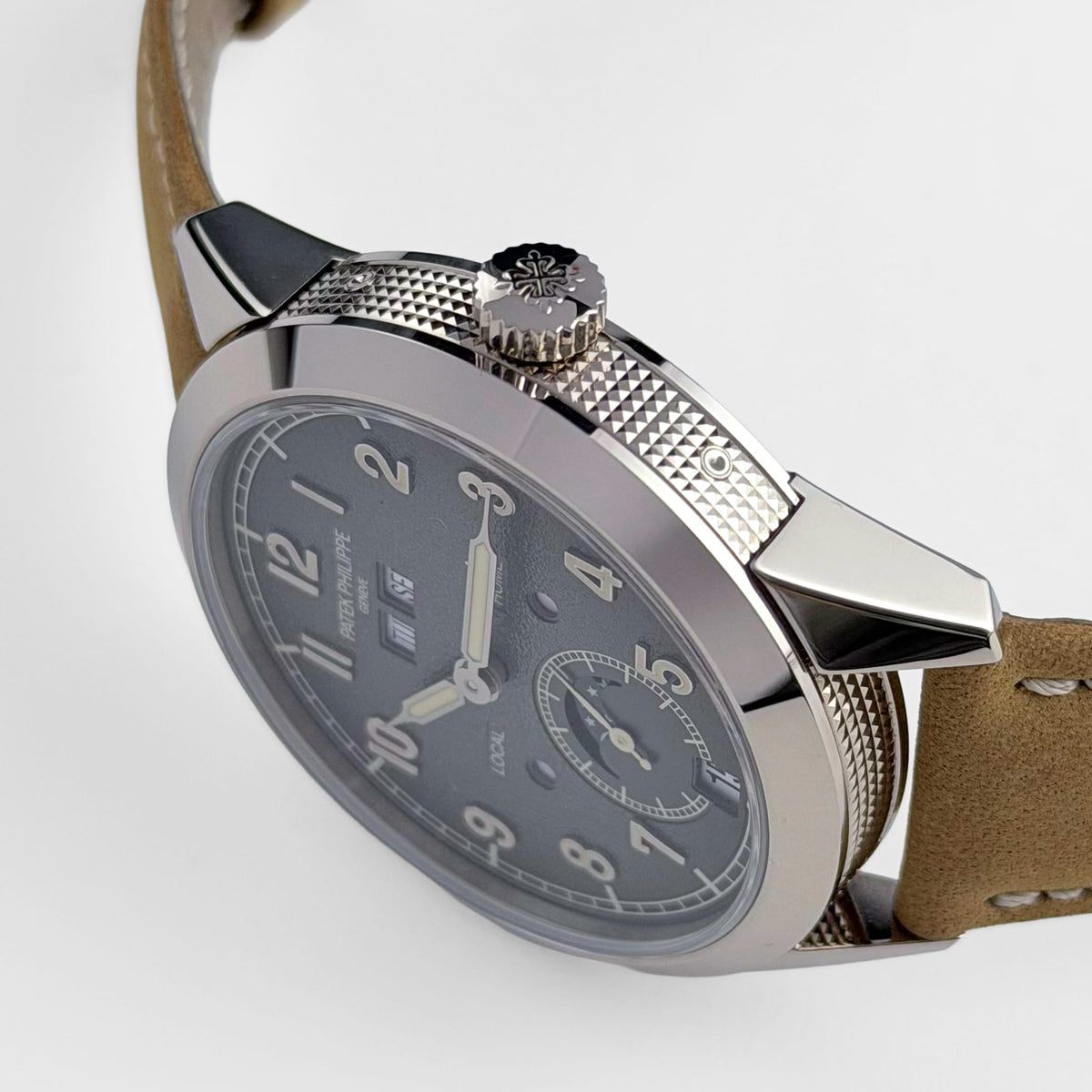 Patek Philippe Complications 5326G-001 Annual Calendar Travel Time White Gold Grey Dial (2026)