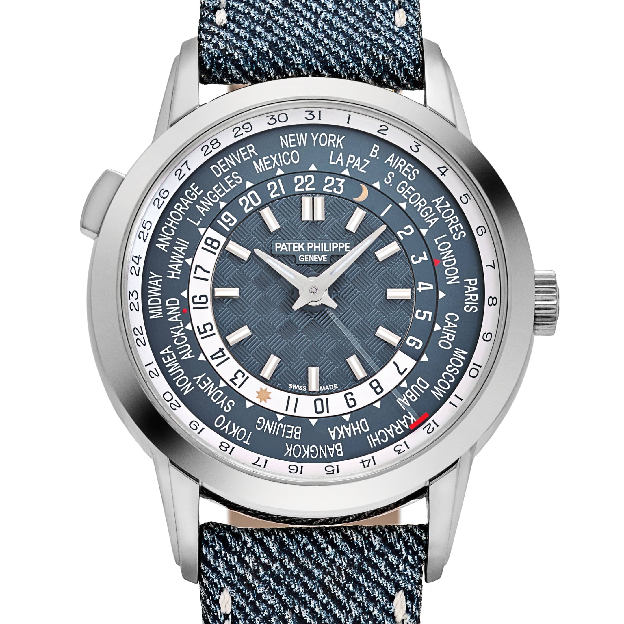 Patek Philippe Complications 5330G-001 World Time Date White Gold (2024)