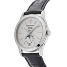 Patek Philippe Complications Annual Calendar Moon Phase White Gold 5396G-011 Wrist Aficionado