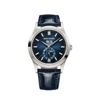 Thumbnail for Patek Philippe Complications 5396G-017 Annual Calendar Moon Phases White Gold Blue Dial (2024)