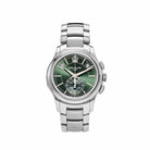 Luxury Watch Patek Philippe Flyback Chronograph Annual Calendar Steel  Olive Green Dial 5905/1A-001 Wrist Aficionado