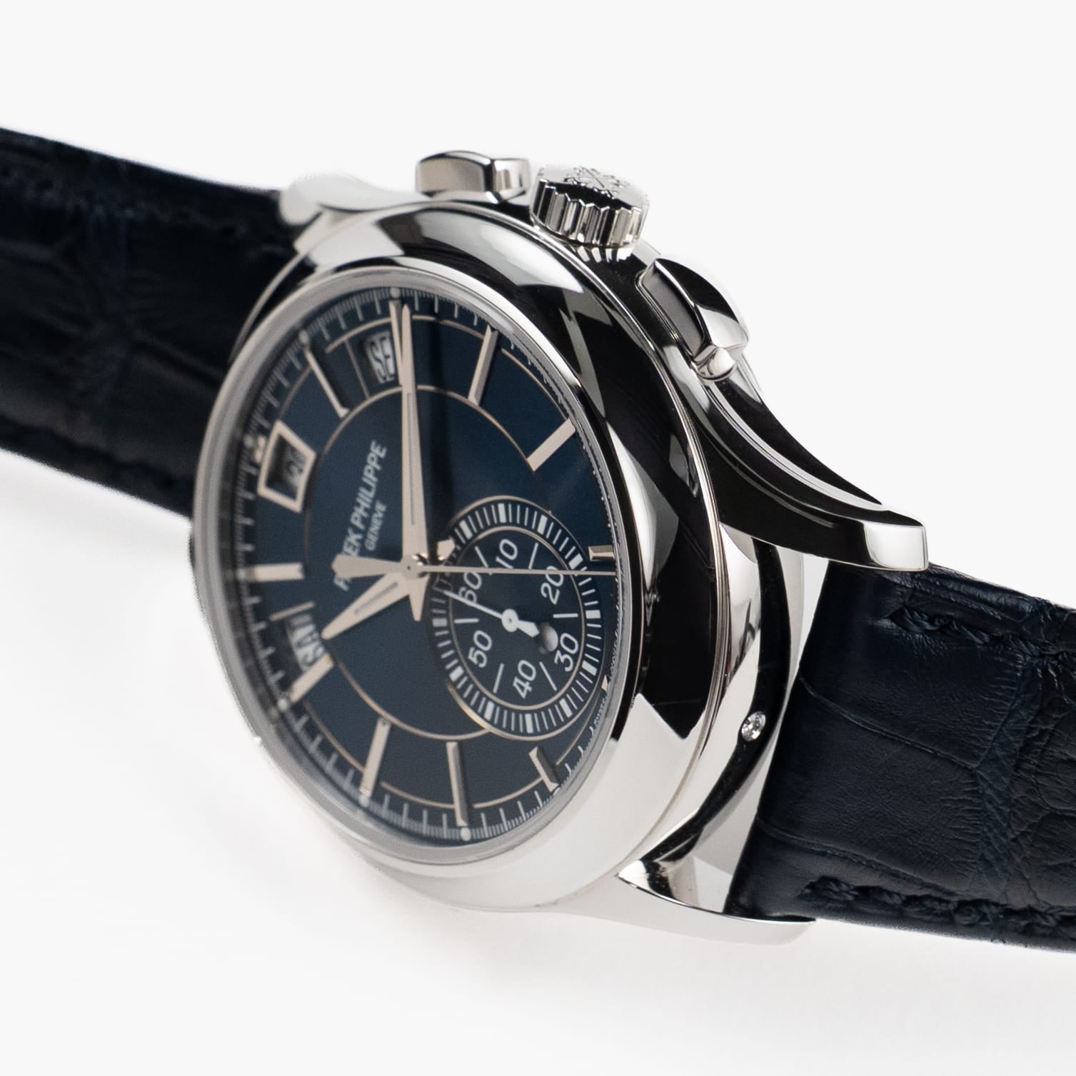 Patek Philippe Complications 5905P-001 Platinum Blue Dial Annual Calendar (2021)