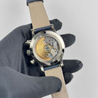 Patek Philippe Complications 5924G-001 Calatrava 'Pilot' Travel Time Flyback Chronograph White Gold Blue-Gray Dial (2025)