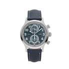 Patek Philippe Complications 5924G-001 Calatrava 'Pilot' Travel Time Flyback Chronograph White Gold Blue-Gray Dial (2025)