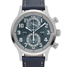 Patek Philippe Complications 5924G-001 Calatrava 'Pilot' Travel Time Flyback Chronograph White Gold Blue-Gray Dial (2025)