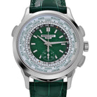 Patek Philippe Complications 5930P-001 World Time Flyback Chronograph Platinum Green Dial (2021)