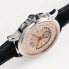 Patek Philippe Complications 5935A-001 World Time Chronograph Stainless Steel Opaline Carbon Motif Dial (2023)