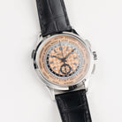 Patek Philippe Complications 5935A-001 World Time Chronograph Stainless Steel Opaline Carbon Motif Dial (2023)