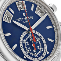 Thumbnail for Patek Philippe Complications Annual Calendar Chronograph White Gold 5960/01G-001 Wrist Aficionado