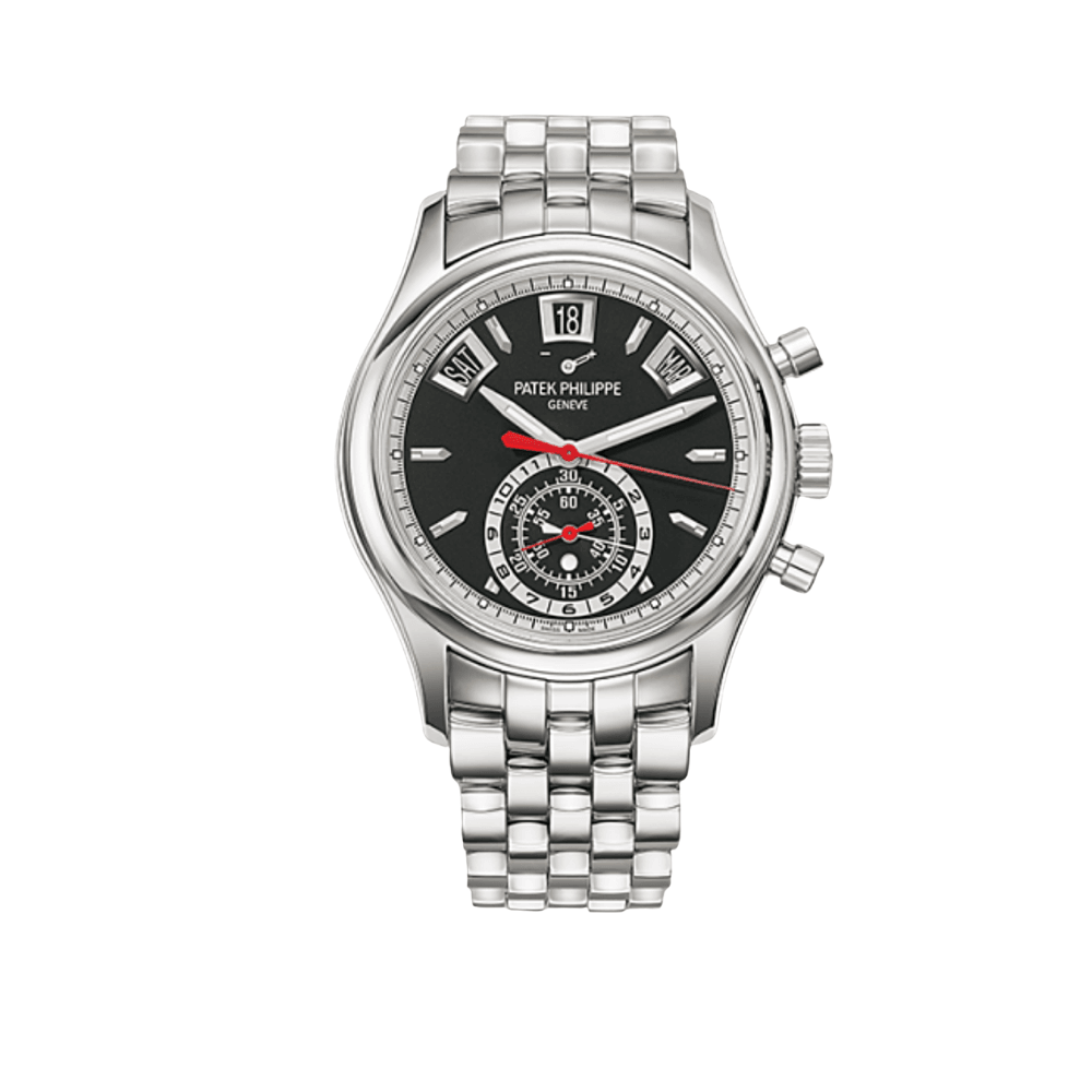 Luxury Watch Patek Philippe Annual Calendar Chronograph Steel 5960/1A -010 Wrist Aficionado