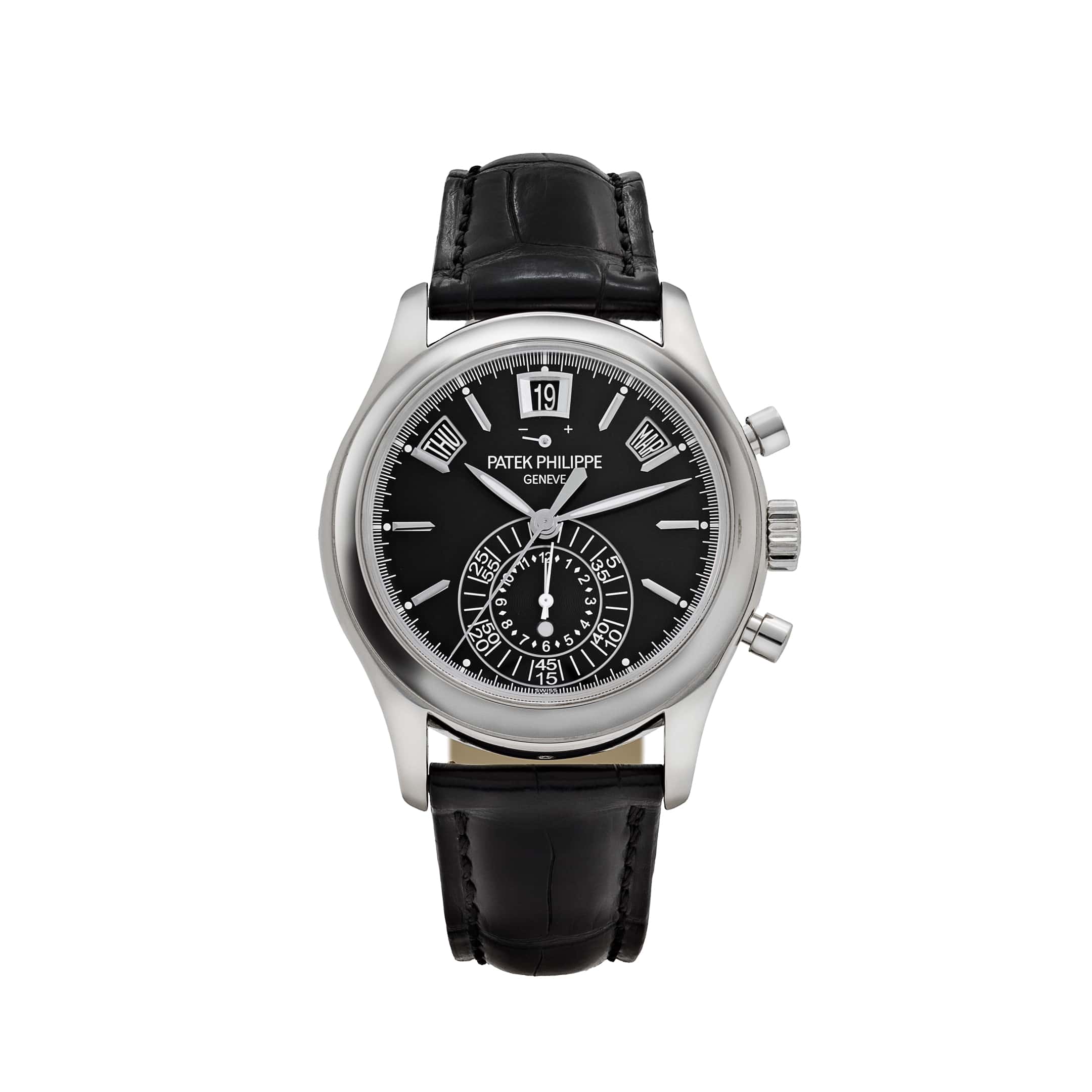 Patek Philippe Complications 5960P-016 Annual Calendar Chronograph Platinum Black Dial (2013)