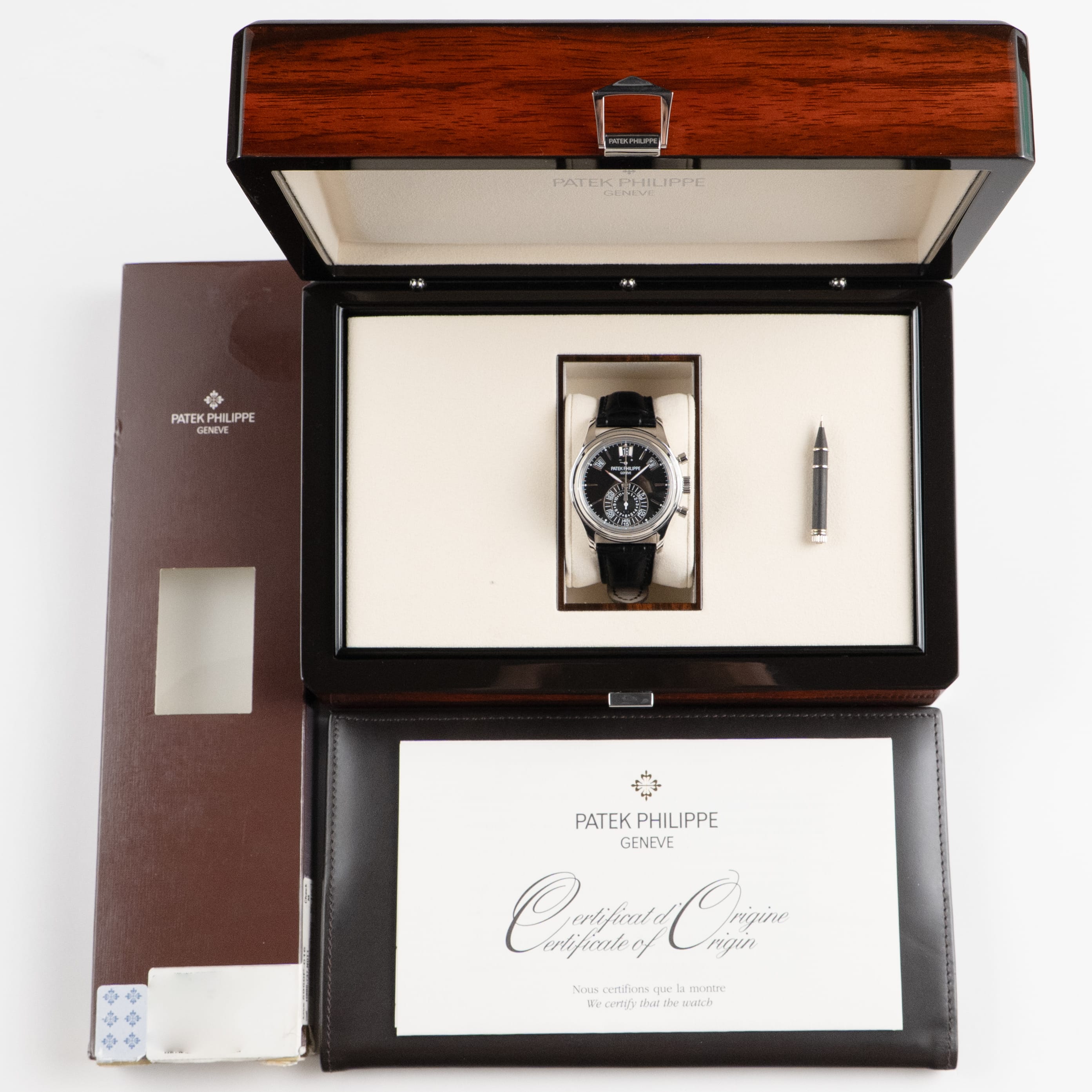 Patek Philippe Complications 5960P-016 Annual Calendar Chronograph Platinum Black Dial (2013)