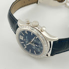Patek Philippe Complications 5961P-001 Annual Calendar Platinum Blue Diamond Baguette Dial Diamond Baguette Bezel (2023)