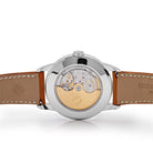 Luxury Watch Patek Philippe Calatrava Weekly Calendar Silvery Opaline Dial 5212A-001 Wrist Aficionado