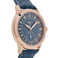 Thumbnail for Patek Philippe Complications Calatrava 5224R-001 Travel Time Rose Gold Navy Blue Dial