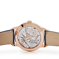 Thumbnail for Patek Philippe Complications Calatrava 5224R-001 Travel Time Rose Gold Navy Blue Dial