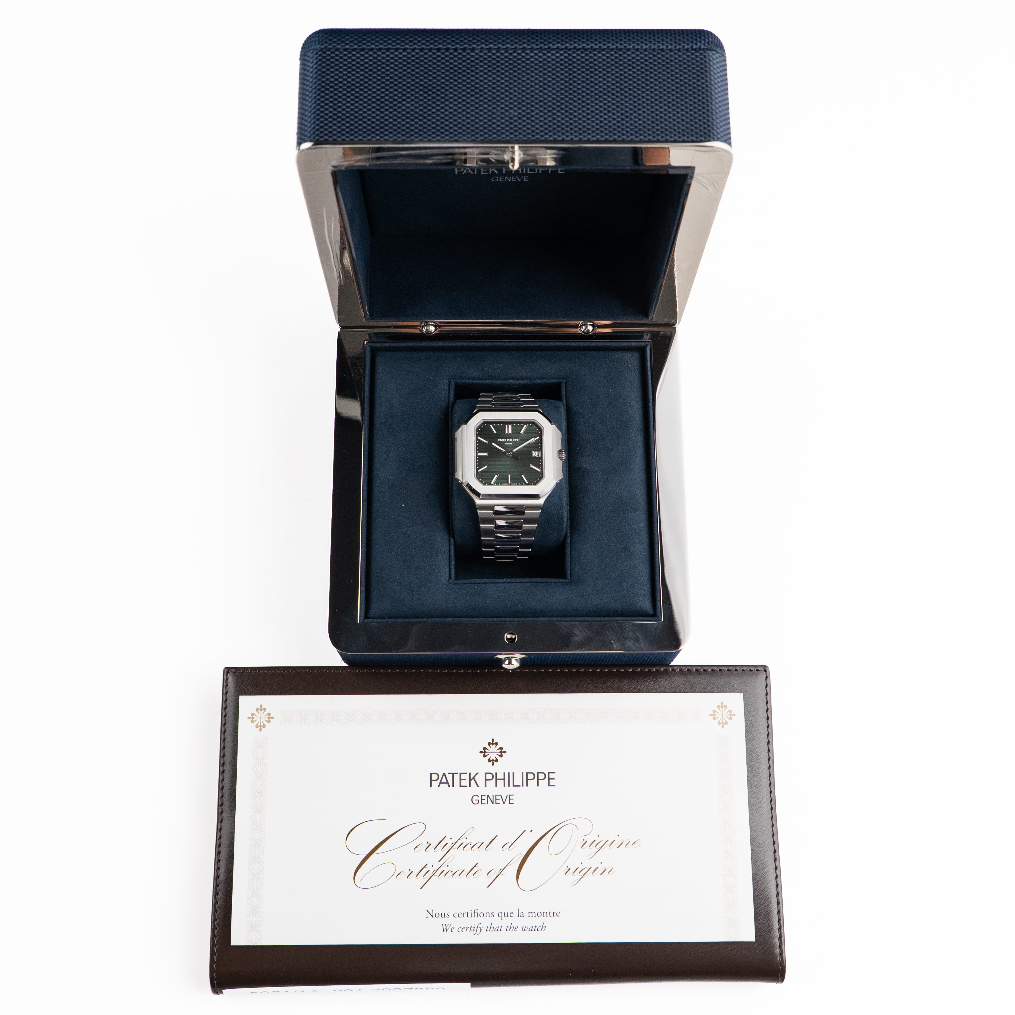 Patek Philippe Cubitus 5821/1A-001 Stainless Steel Green Dial