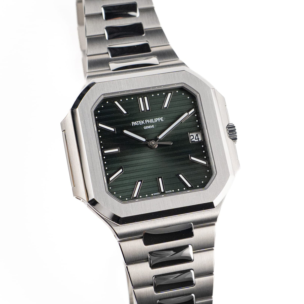 Patek Philippe Cubitus 5821/1A-001 Stainless Steel Green Dial (2025)