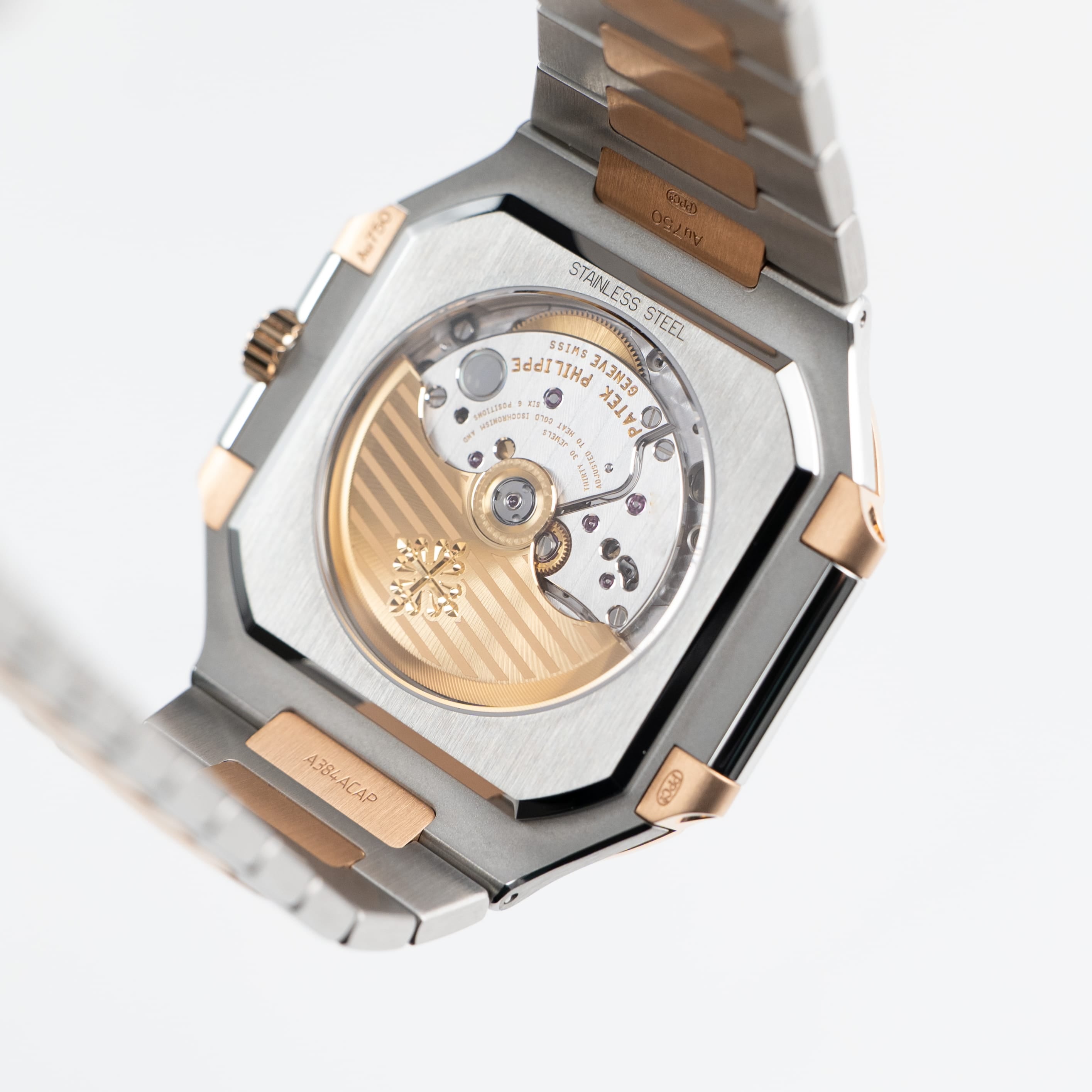 Patek Philippe Cubitus 5821/1AR-001 Stainless Steel Rose Gold Blue Dial (2024)