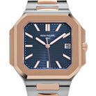 Patek Philippe Cubitus 5821/1AR-001 Stainless Steel Rose Gold Blue Dial (2024)