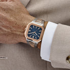 Patek Philippe Cubitus 5821/1AR-001 Stainless Steel Rose Gold Blue Dial (2024)