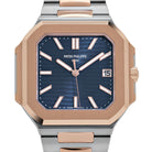 Patek Philippe Cubitus 5821/1AR-001 Stainless Steel Rose Gold Blue Dial (2025)