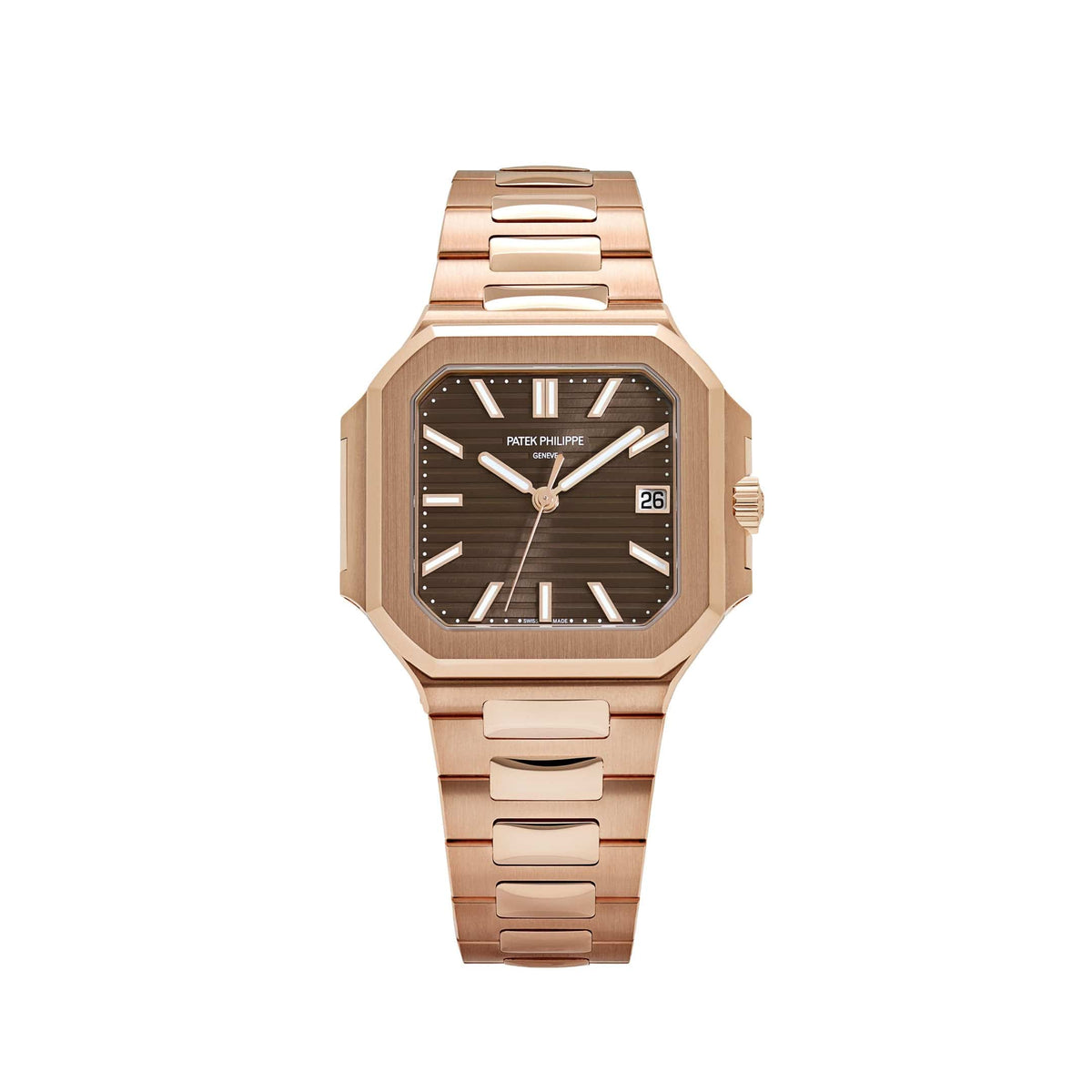 Patek Philippe Cubitus 7128/1R-001 Rose Gold Brown Dial (2026)
