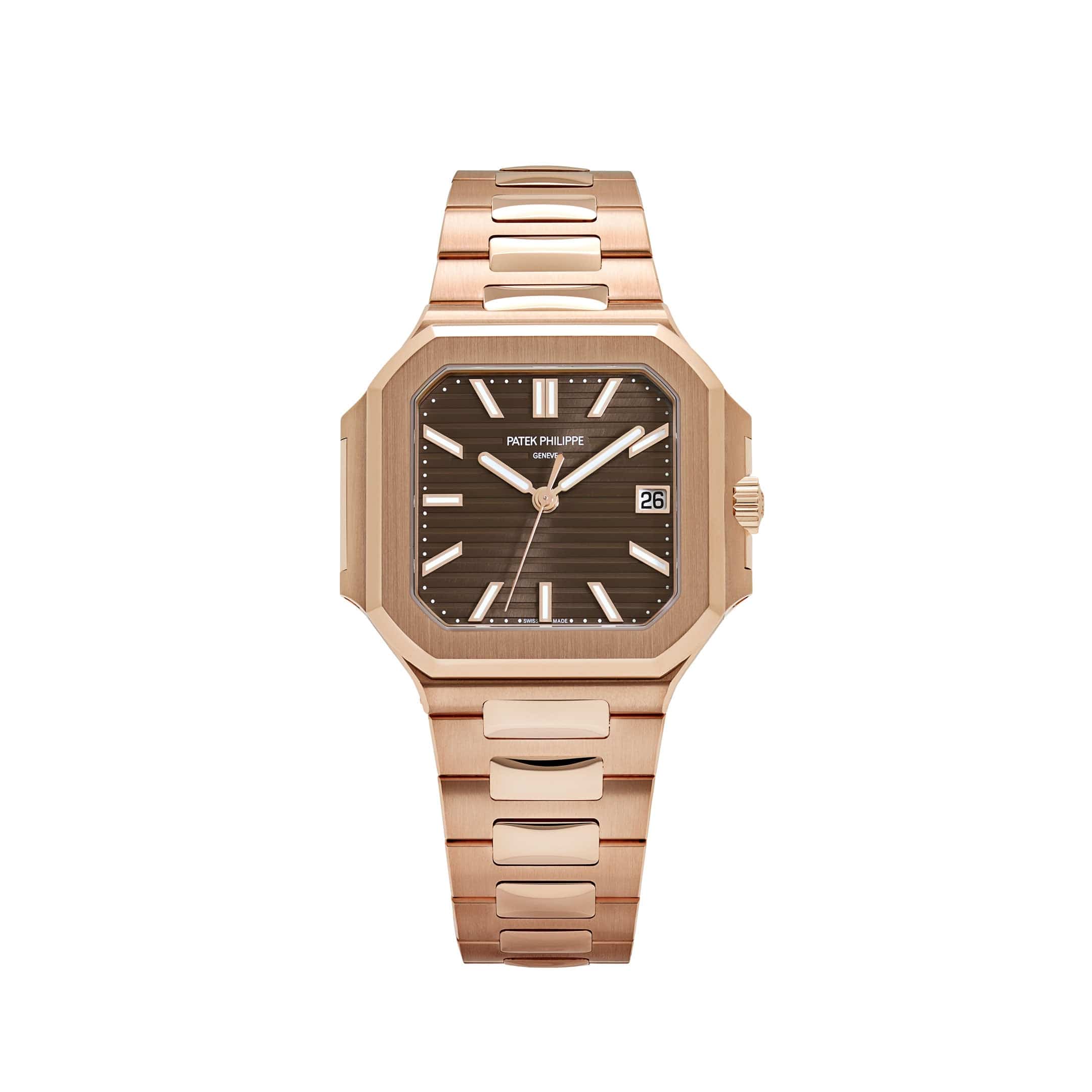 Patek Philippe Cubitus 7128/1R-001 Rose Gold Brown Dial (2026