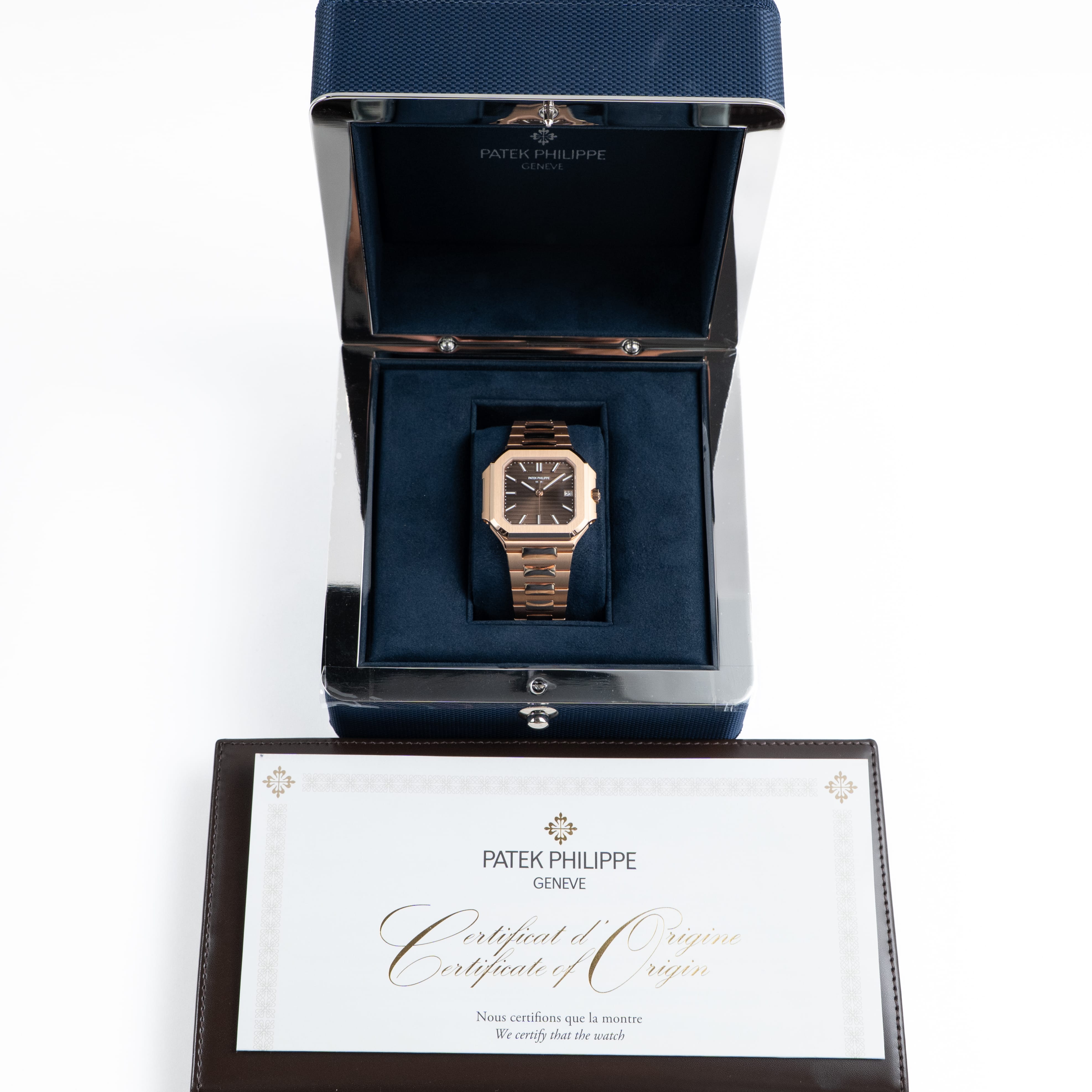 Patek Philippe Cubitus 7128/1R-001 Rose Gold Brown Dial (2026)
