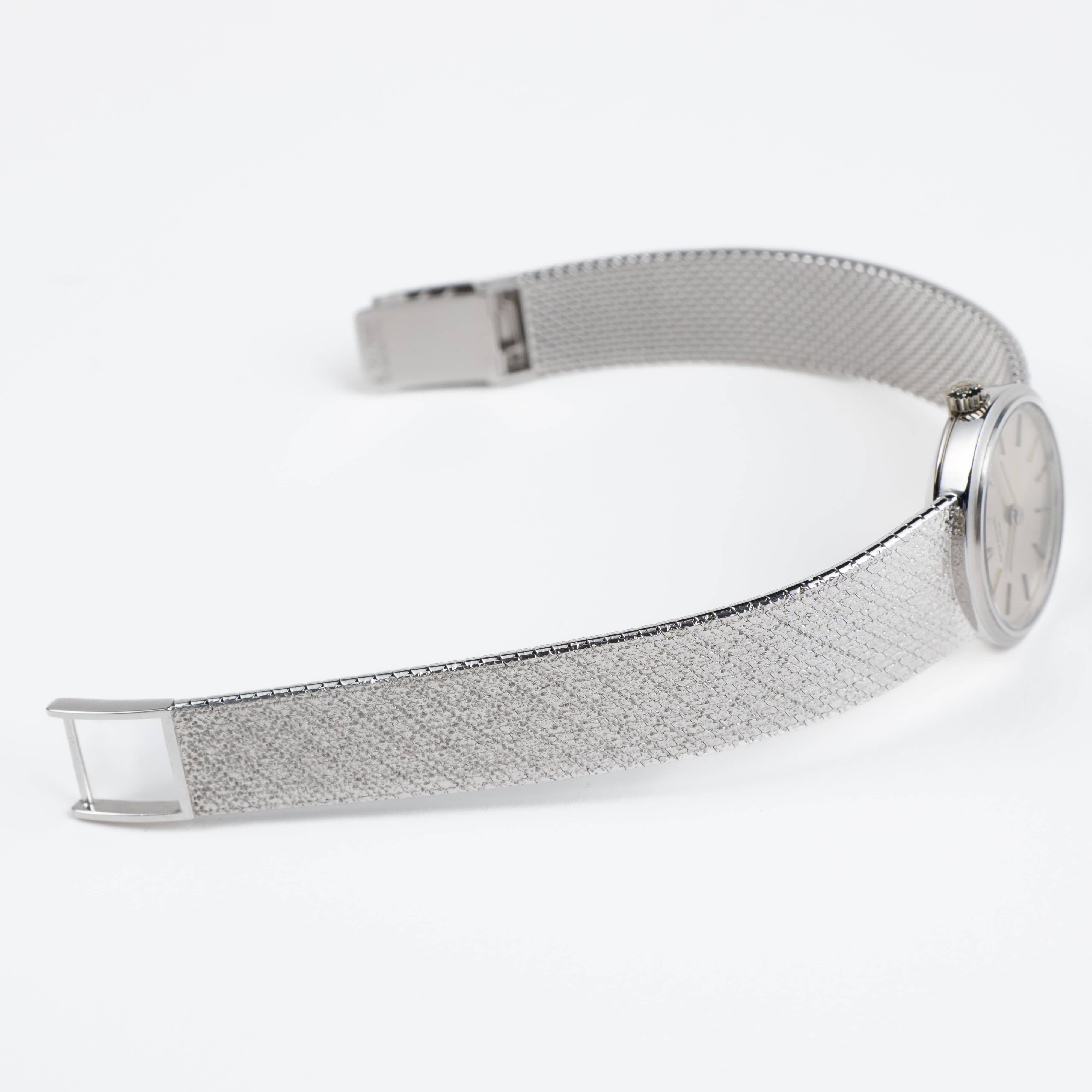 Patek Philippe Ellipse 3349 White Gold Silver Dial