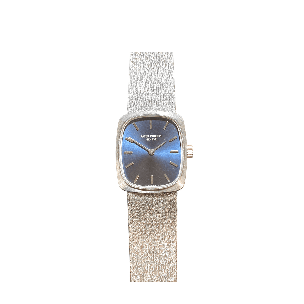 Patek Philippe Ellipse 4217 'Ladies' White Gold Blue Dial