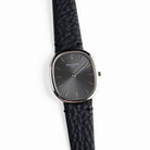 Patek Philippe Golden Ellipse 3738/100G-012 White Gold Dark Grey Dial (2008)