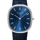 Patek Philippe Golden Ellipse 5738P-001 Platinum Blue Dial (2022)