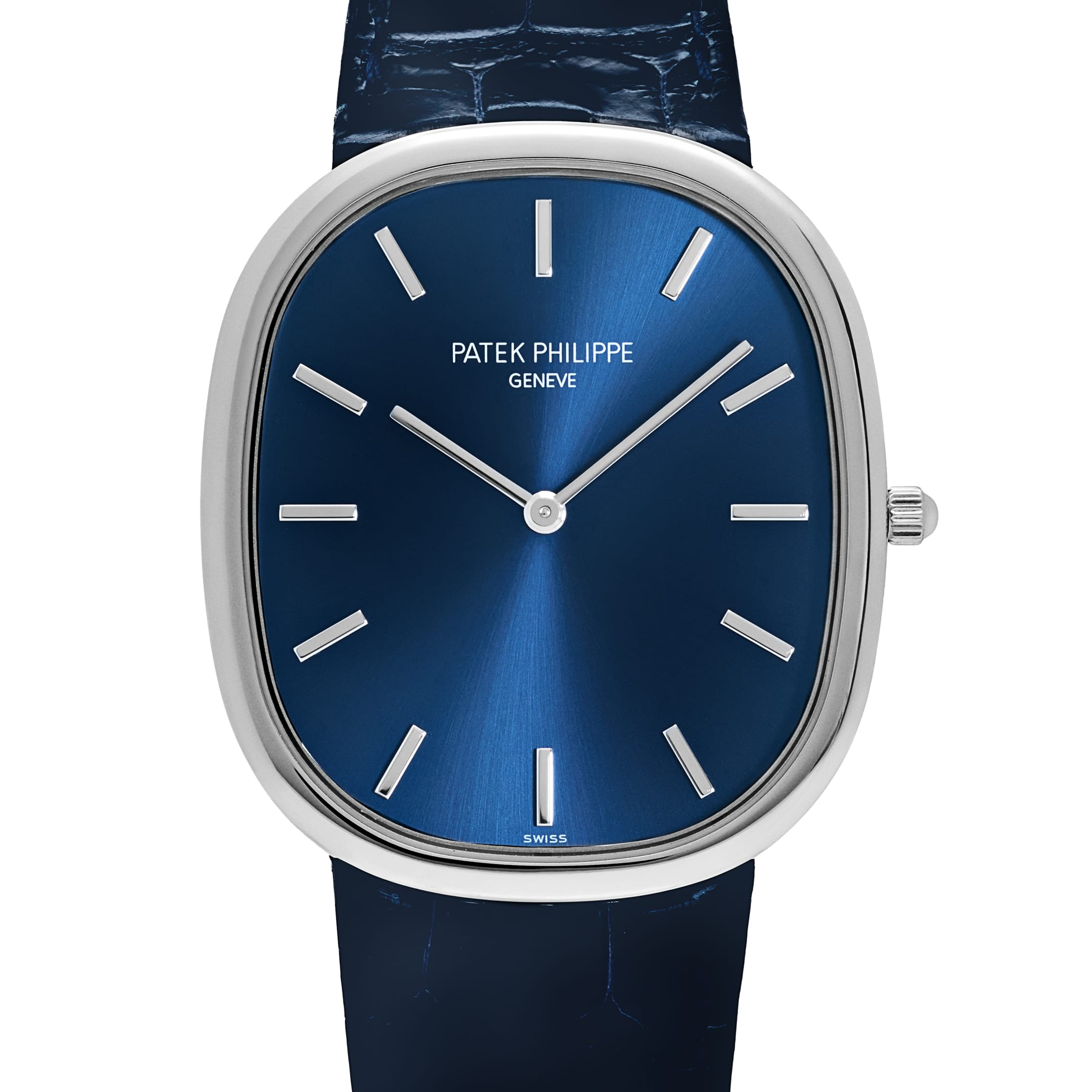 Patek Philippe Golden Ellipse 5738P-001 Platinum Blue Dial (2022)