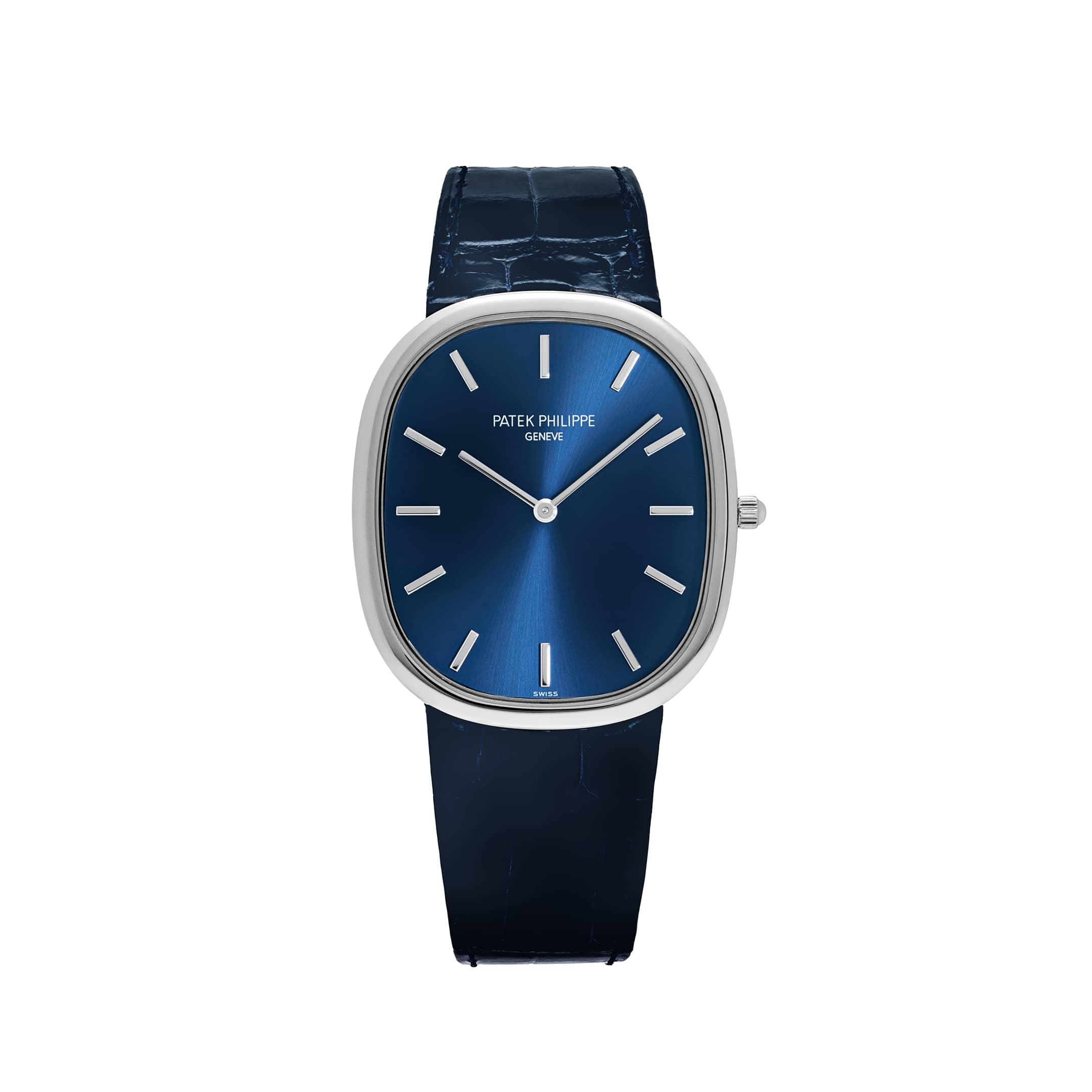 Patek Philippe Golden Ellipse 5738P-001 Platinum Blue Dial (2022)