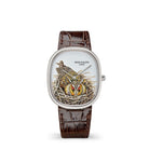 Patek Philippe Golden Ellipse Rare Handcrafts 5738/50G-049 'Brown Owl' White Gold Cloisonne Enamel Dial Limited Edition of 10 (2026)