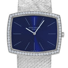 Patek Philippe Gondolo 3528/2 White Gold Blue Dial Diamond Bezel