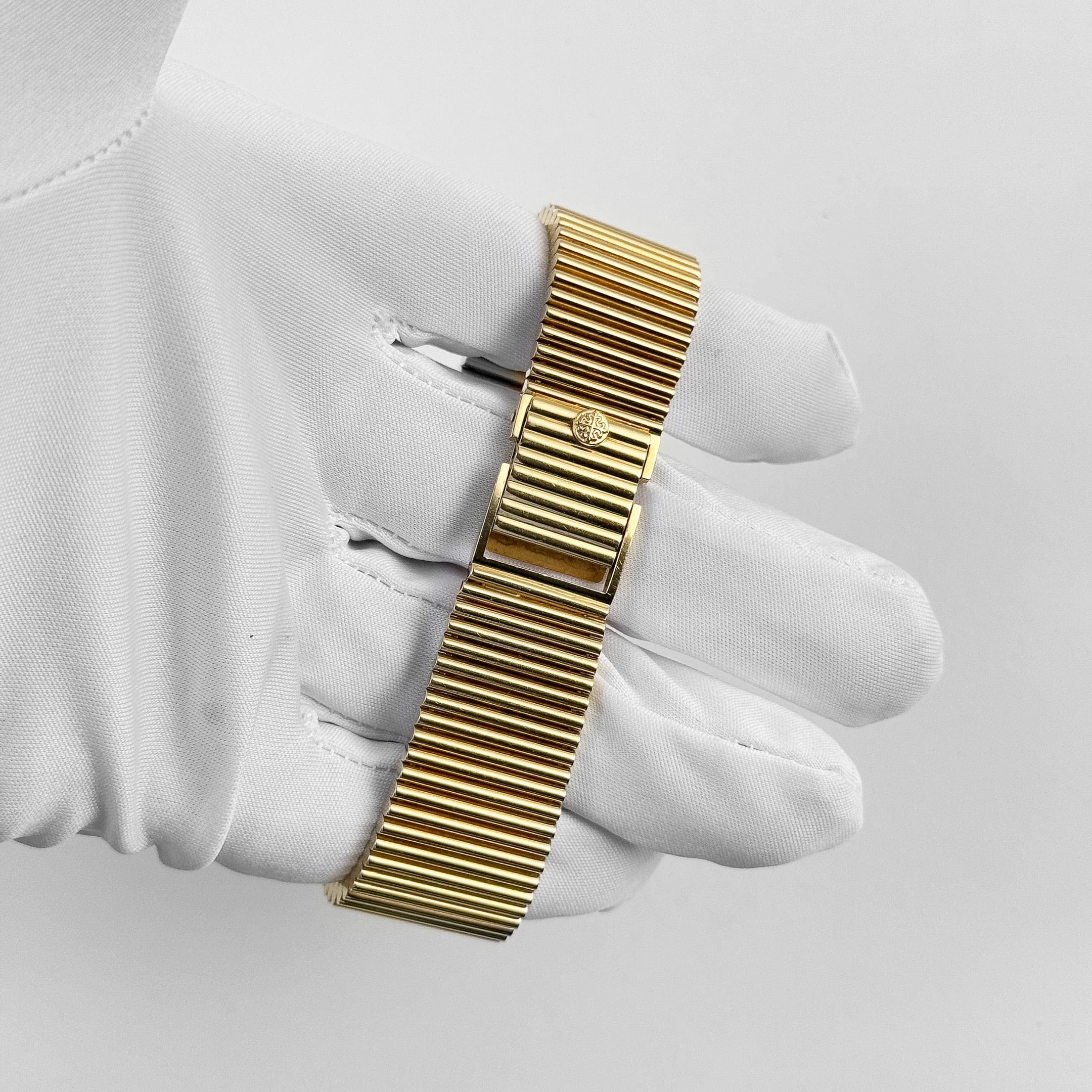 Patek Philippe Gondolo 3649-1 Yellow Gold Black Onyx Dial