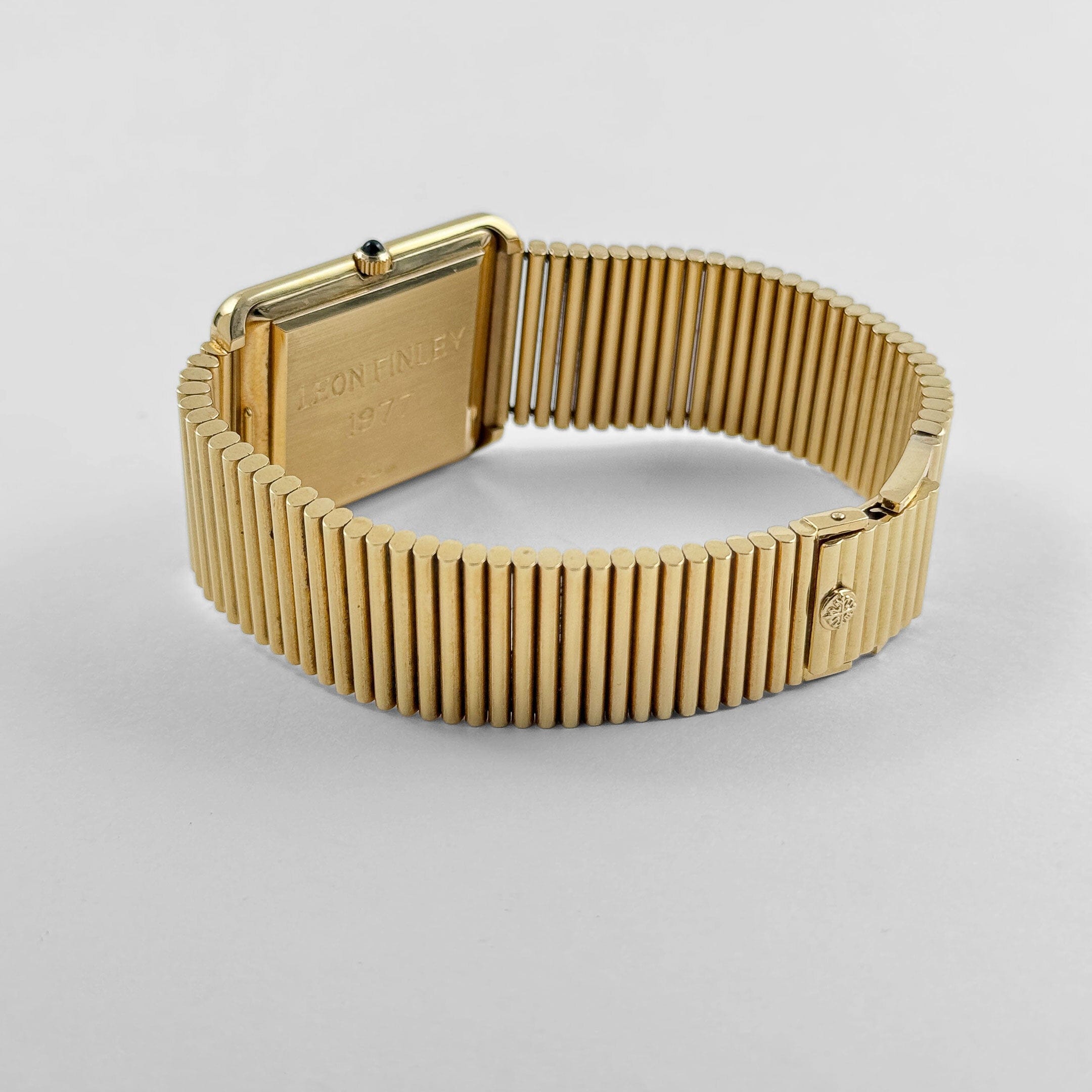 Patek Philippe Gondolo 3649-1 Yellow Gold Black Onyx Dial