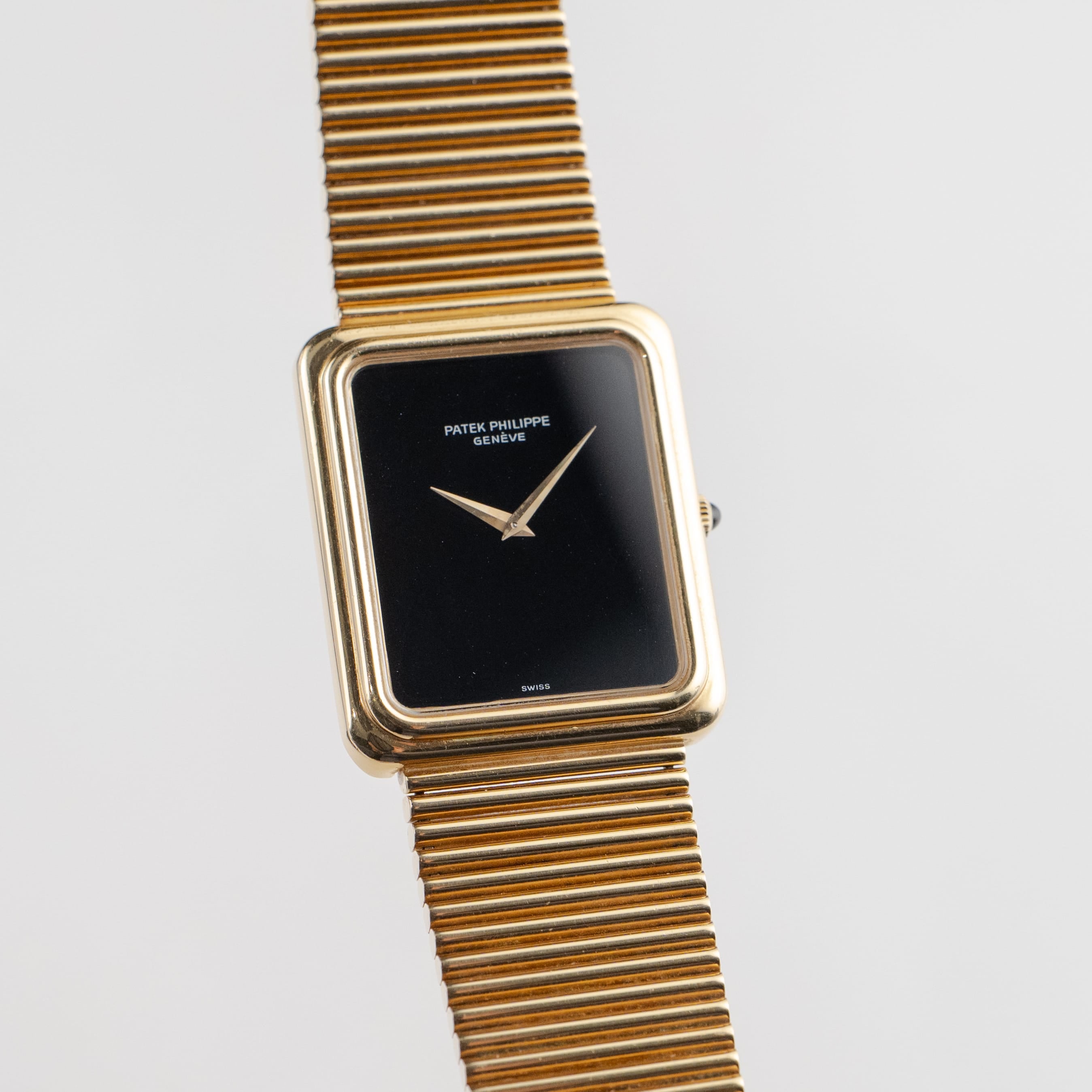 Patek Philippe Gondolo 3649-1 Yellow Gold Black Onyx Dial – Wrist