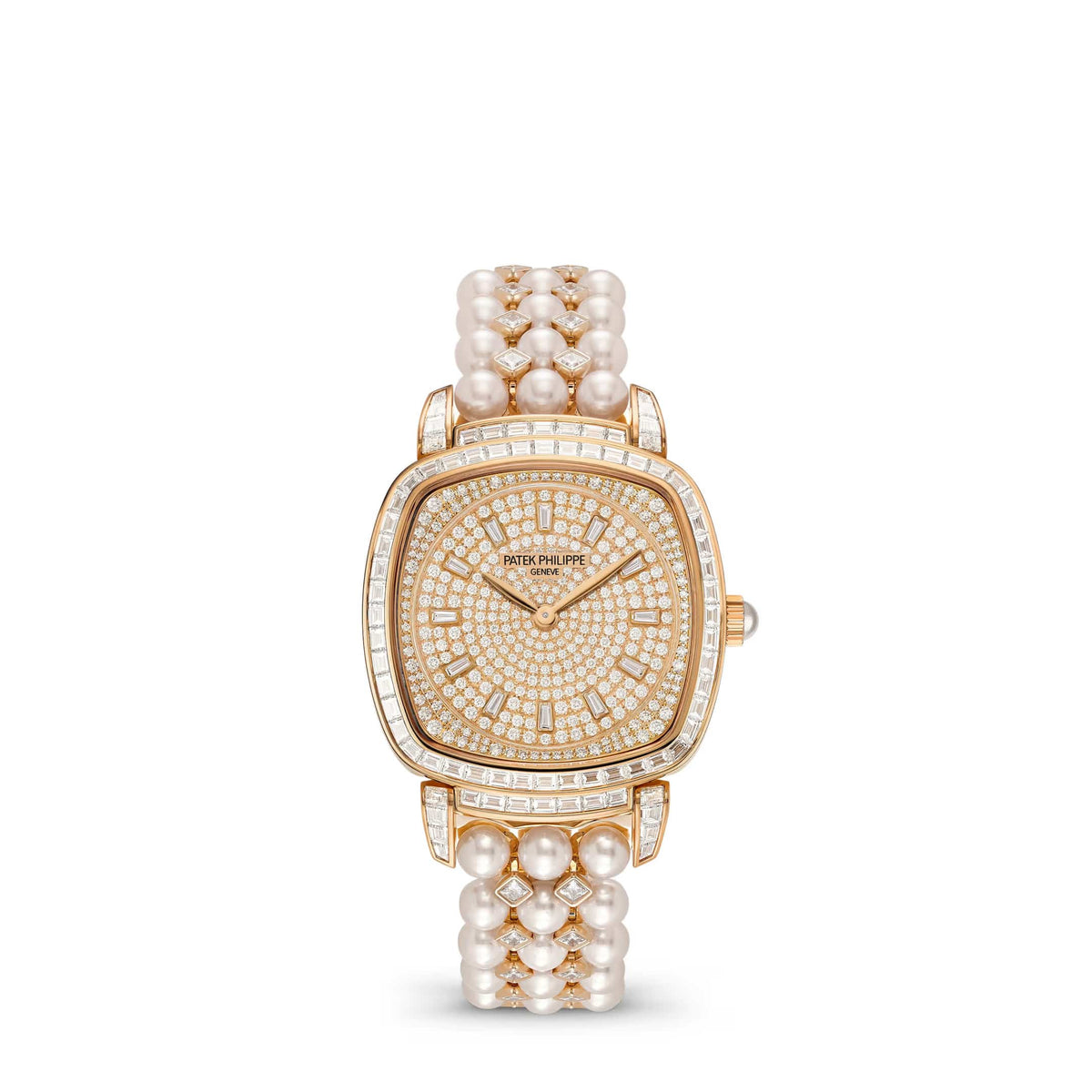 Patek Philippe Gondolo Haute Joaillerie 7042/100R-010 Rose Gold Pave Diamond Dial Diamond Bezel (2026)