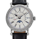 Patek Philippe Grand Complications 5160G-001 Retrograde Perpetual Calendar White Gold Silvery Opaline Dial Rare Handcrafts (2013)